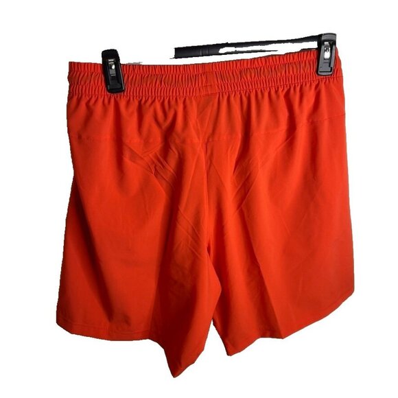 Reebok Men's Regular-Fit Moisture-Wicking 9" Woven Drawstring Shorts Orange 2XL - Picture 6 of 9